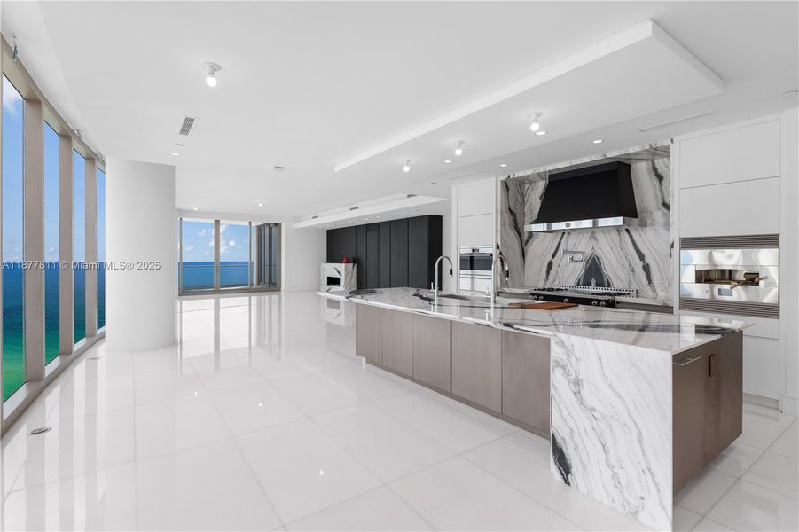 Furnished interior view inside a new home in , Sunny Isles Beach (Image 7).