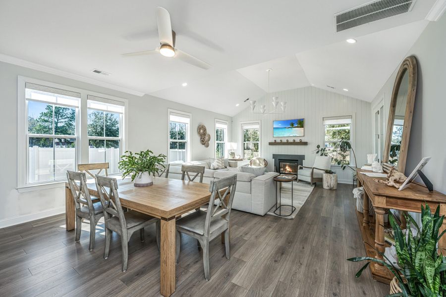 Furnished interior view inside a new home in , Awendaw (Image 14).
