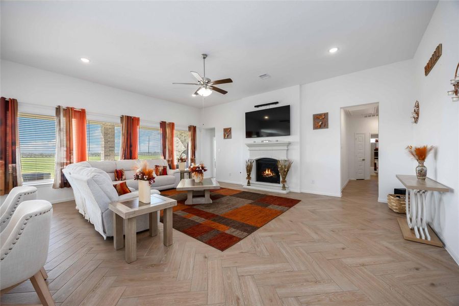 Furnished interior view inside a new home in , Waller (Image 5).