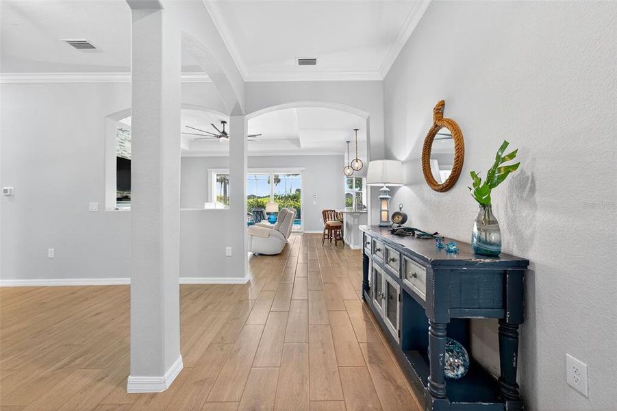 Furnished interior view inside a new home in , Punta Gorda (Image 29).