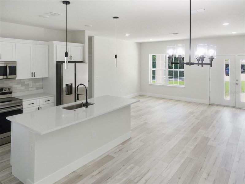 Furnished interior view inside a new home in , Citrus Springs (Image 6).
