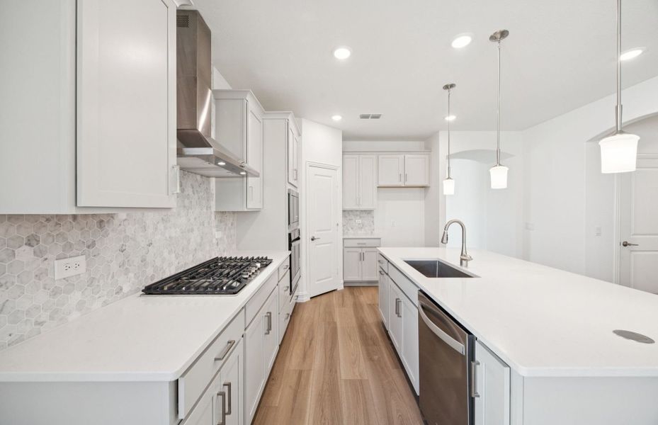 Furnished interior view inside a new home in Creekview Meadows, Pilot Point (Image 3). Furnished interior view inside a new home in Creekview Meadows, Pilot Point (Image 3).