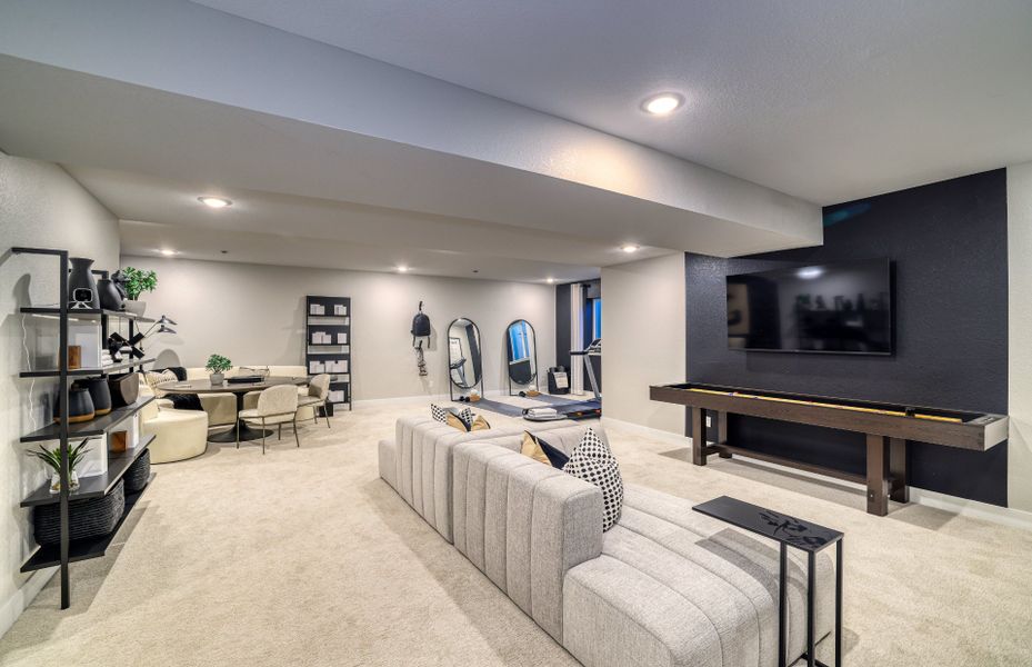 Furnished interior view inside a new home in Sterling Ranch, Littleton (Image 16). Furnished interior view inside a new home in Sterling Ranch, Littleton (Image 16).