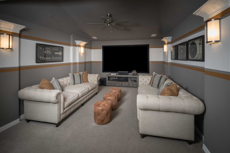 Representative Media Room - some options shown Representative Media Room - some options shown