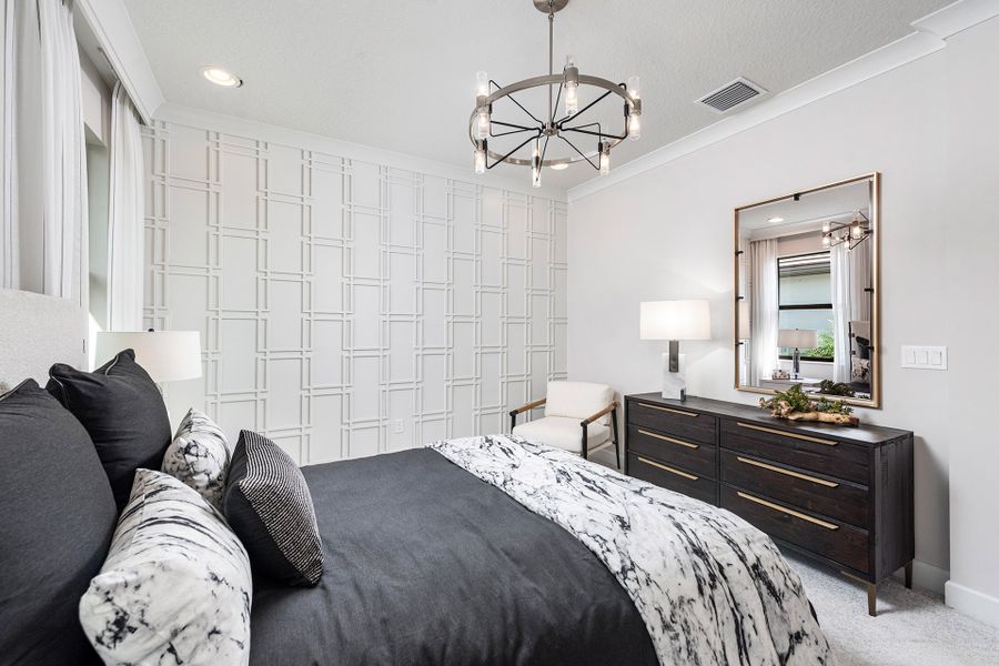 Representative furnished interior of a home built from the Costa by GL Homes in Valencia Parc at Riverland, Port St. Lucie (Image 19).
