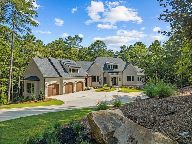 Front exterior of a new home in , Greensboro, GA, highlighting curb appeal (Image 26).