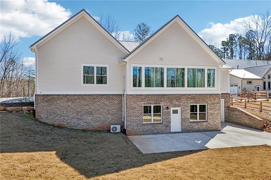 Front exterior of a new home in , Canton, GA, highlighting curb appeal (Image 27).