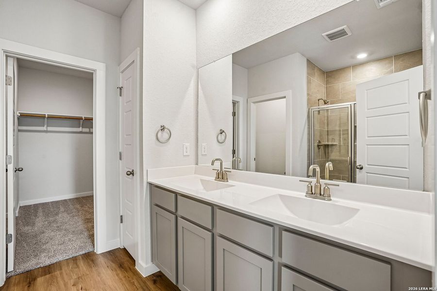 Furnished interior view inside a new home in , New Braunfels (Image 12). Furnished interior view inside a new home in , New Braunfels (Image 12).