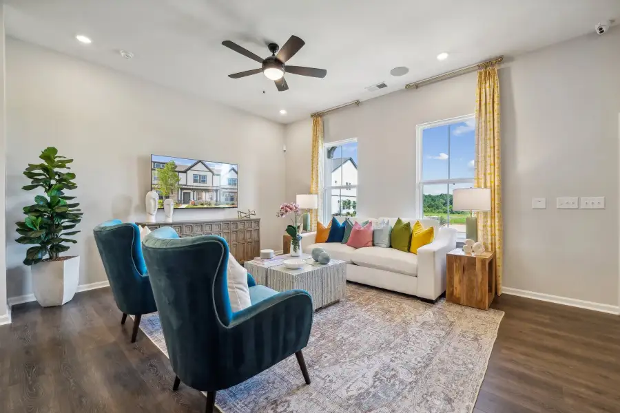 Furnished interior view inside a new home in Ridge at Sugar Creek, Indian Land (Image 4).