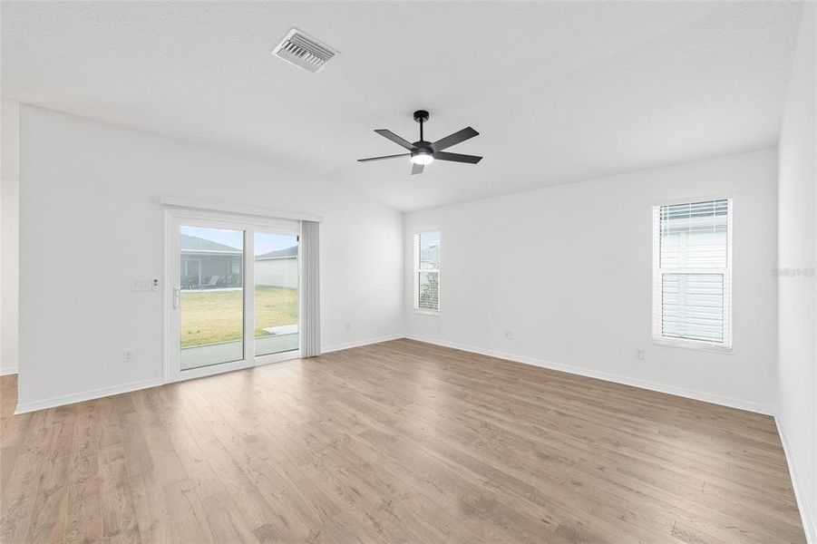 Spacious, unfurnished interior of a new home in , The Villages (Image 27). Spacious, unfurnished interior of a new home in , The Villages (Image 27).