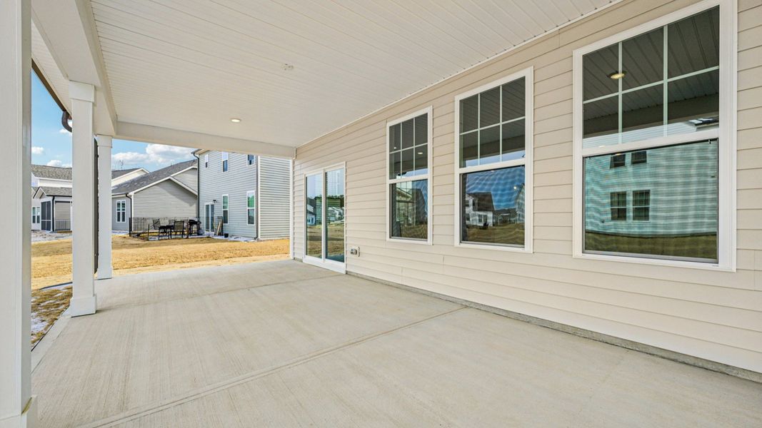 Representative furnished interior of a home built from the Juniper by DRB Homes in Essex Village, Franklinton (Image 53).