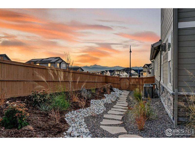 Exterior details and patio area of a home in Sunset Village, Erie (Image 29). Exterior details and patio area of a home in Sunset Village, Erie (Image 29).
