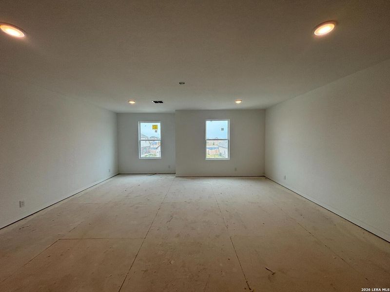 In-progress construction of a new home in The Heights at Saddlebrook Ranch 60's, Schertz, TX (Image 28). In-progress construction of a new home in The Heights at Saddlebrook Ranch 60's, Schertz, TX (Image 28).