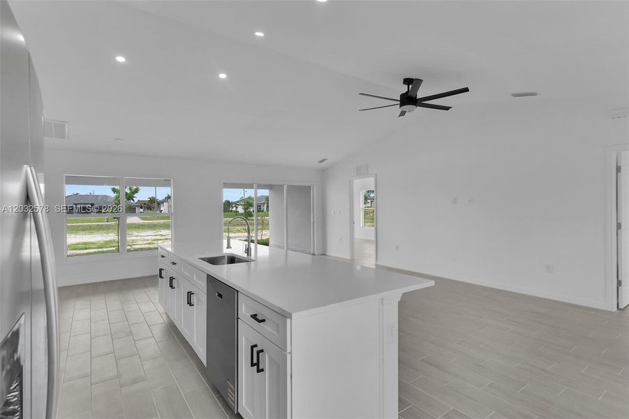 Furnished interior view inside a new home in , Cape Coral (Image 7).