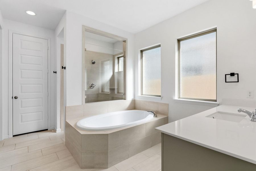 Furnished interior view inside a new home in , Georgetown (Image 6).