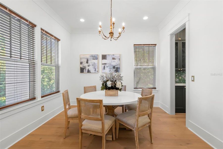 Furnished interior view inside a new home in , St. Petersburg (Image 34).