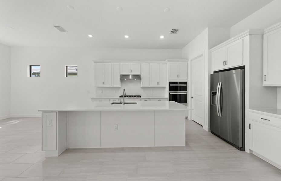 Furnished interior view inside a new home in Terreno, Naples (Image 6).