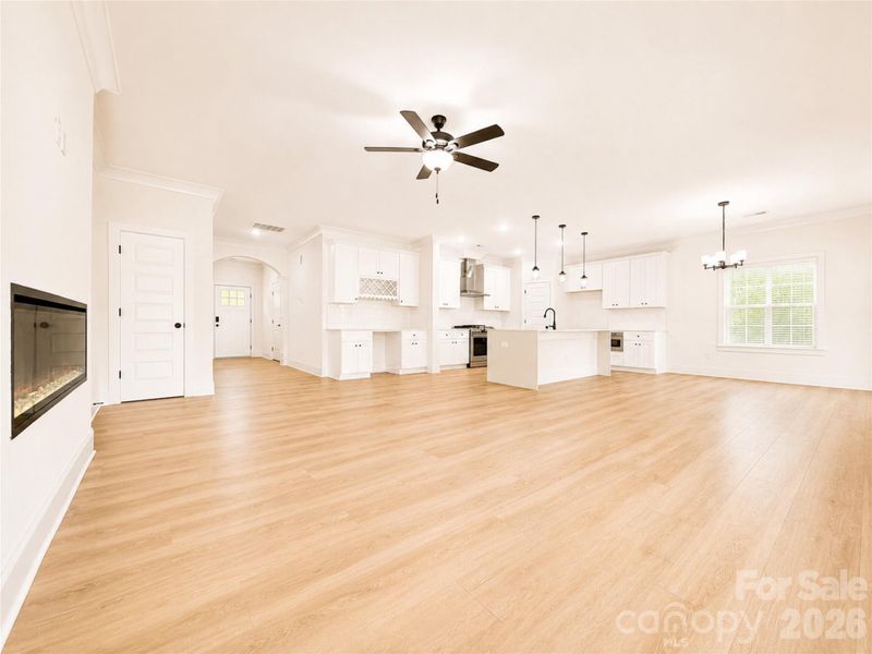 Spacious, unfurnished interior of a new home in , Charlotte (Image 26). Spacious, unfurnished interior of a new home in , Charlotte (Image 26).