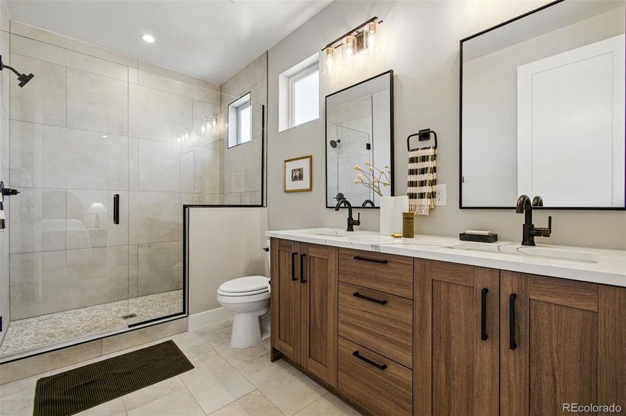 Furnished interior view inside a new home in , Denver (Image 24). Furnished interior view inside a new home in , Denver (Image 24).