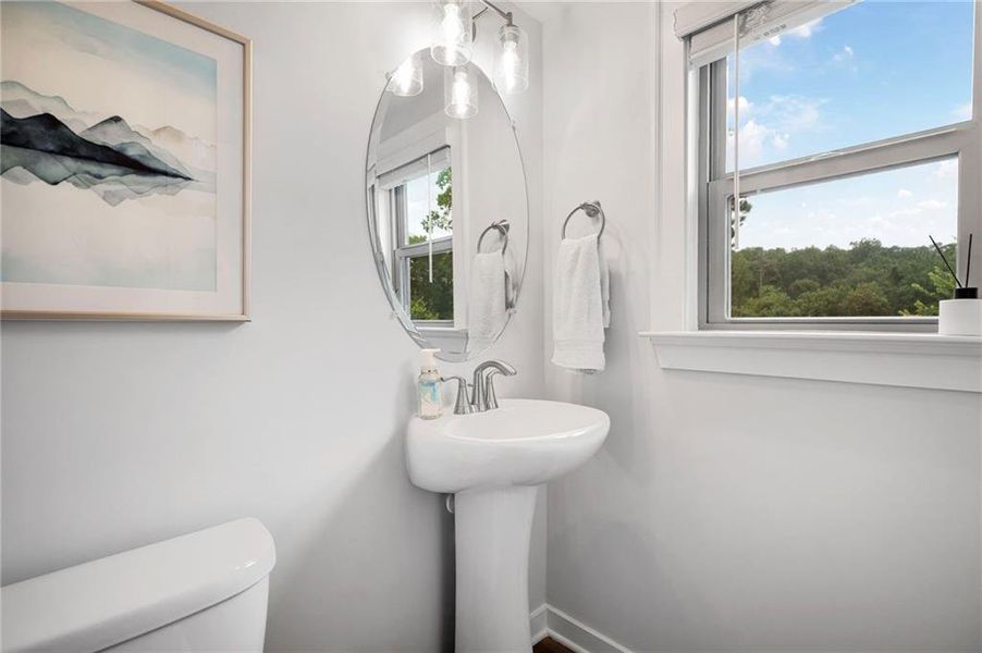 Furnished interior view inside a new home in Parkside at Mason Mill, Decatur (Image 5).