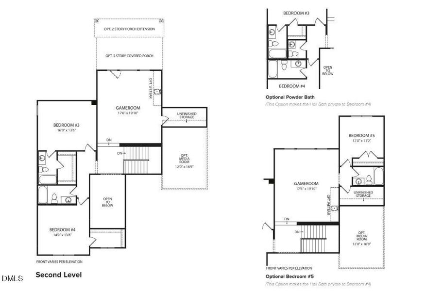 Floor plan 2nd level