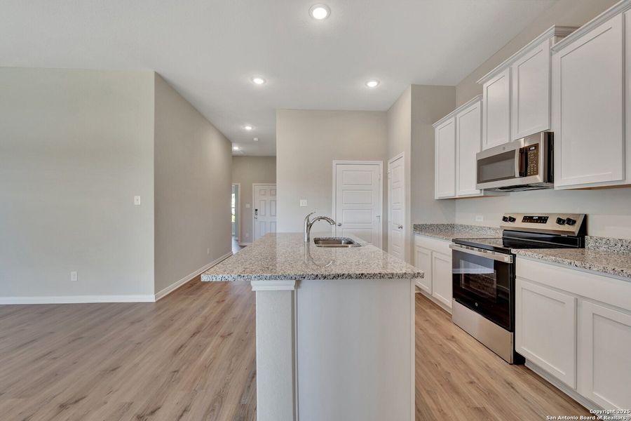 Furnished interior view inside a new home in Greenspoint Heights, Seguin (Image 4). Furnished interior view inside a new home in Greenspoint Heights, Seguin (Image 4).
