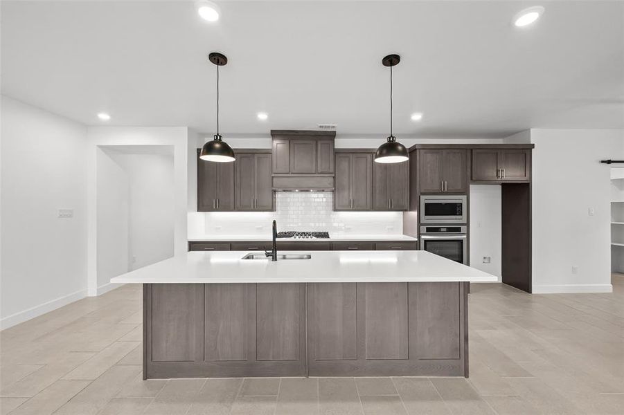 Furnished interior view inside a new home in , Anna (Image 9). Furnished interior view inside a new home in , Anna (Image 9).