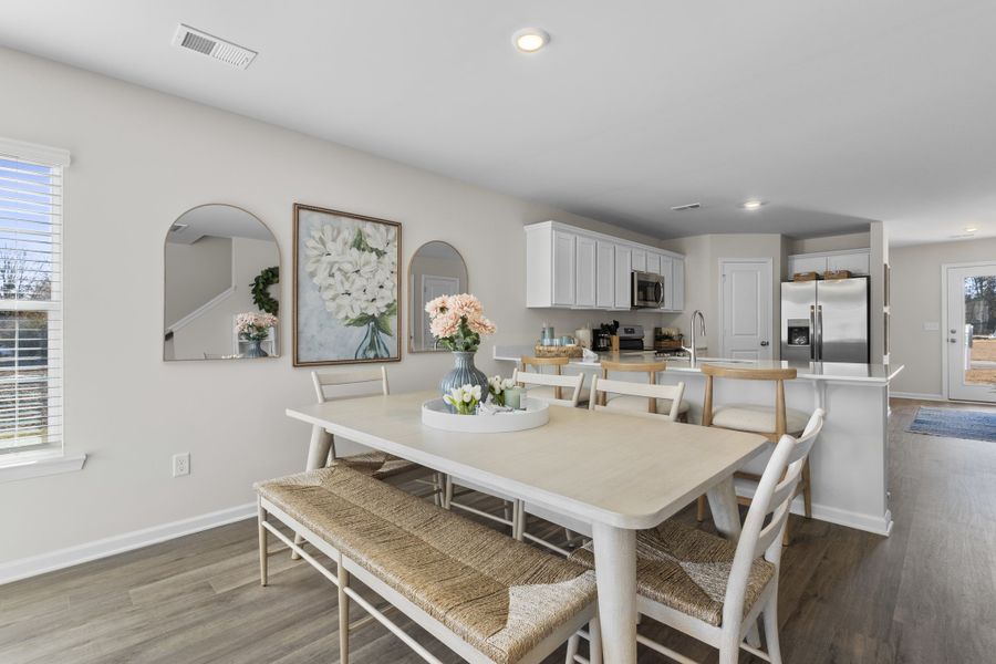 Representative furnished interior of a home built from the Alder Select N by McGuinn Homes in Broadway Lake, Anderson (Image 10).