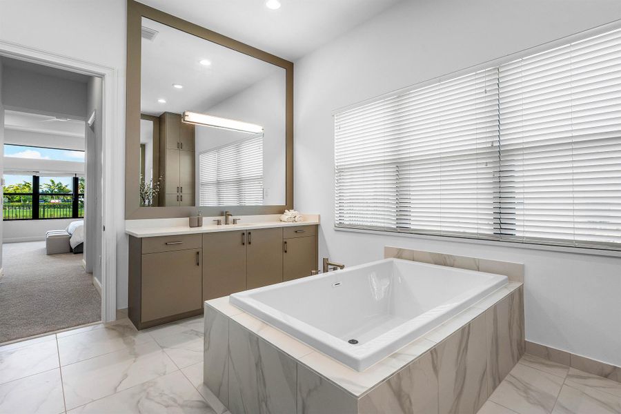 Furnished interior view inside a new home in Valencia Grand, Boynton Beach (Image 32). Furnished interior view inside a new home in Valencia Grand, Boynton Beach (Image 32).