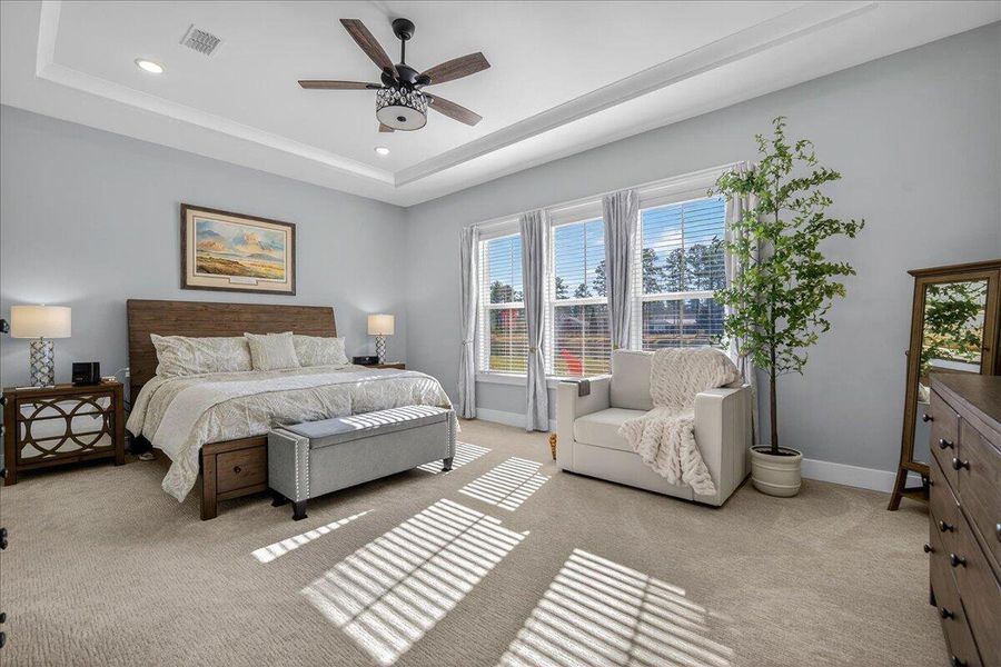 Furnished interior view inside a new home in , Summerville (Image 38).
