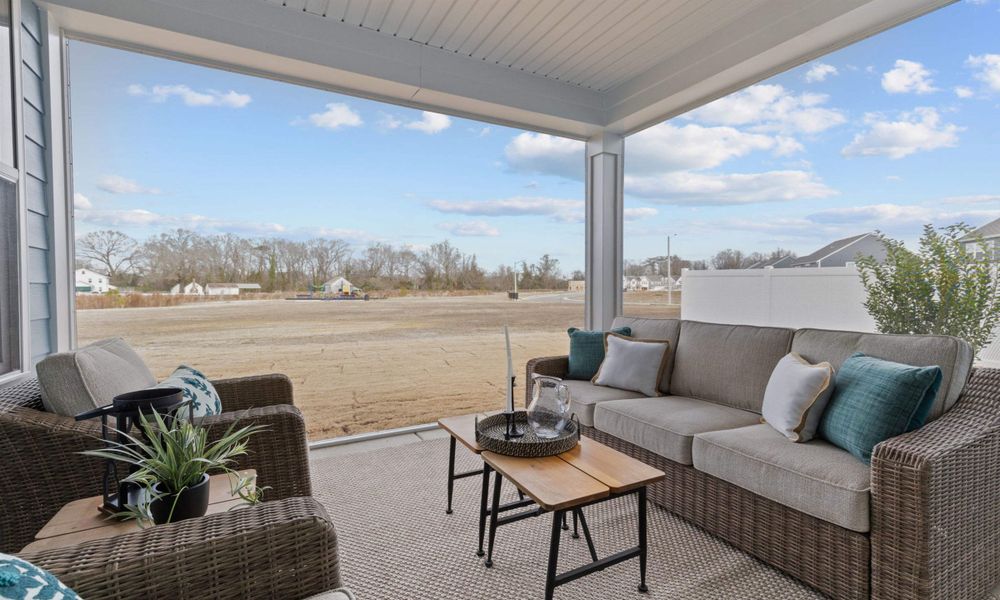 Representative exterior details of a home built from the The Mangrove by Chesapeake Homes in Bridgewater - Shorehaven Village, Little River (Image 3).