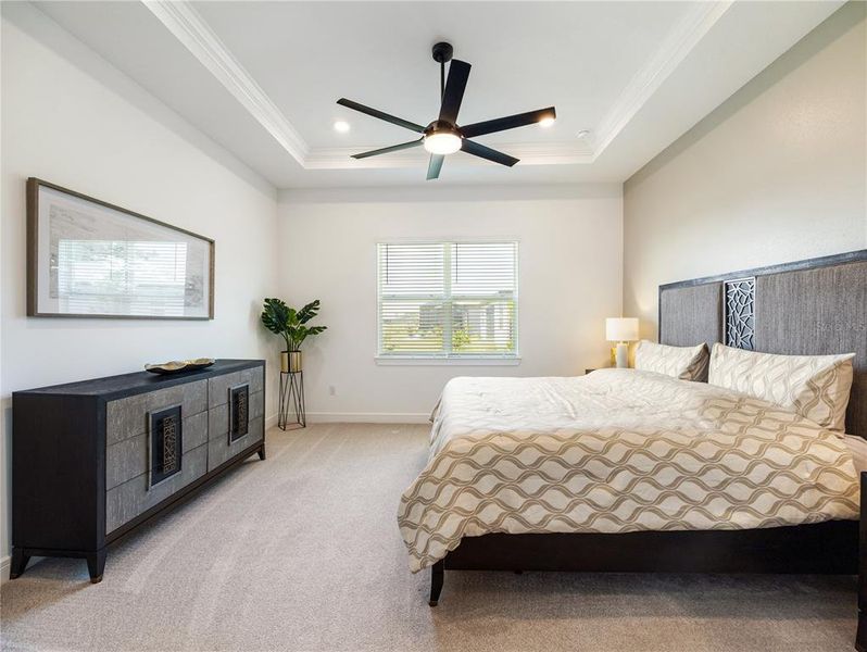 Furnished interior view inside a new home in , Ocala (Image 42).