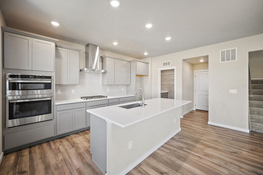 Furnished interior view inside a new home in The Glen-12, Colorado Springs (Image 10).