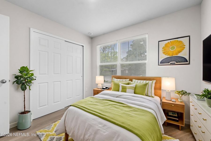Furnished interior view inside a new home in , Jacksonville (Image 20).