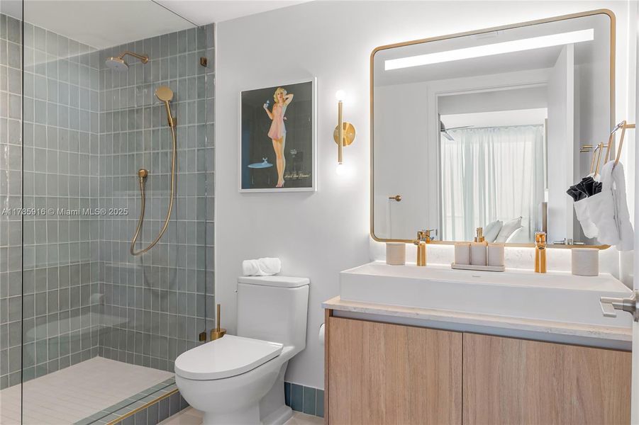 Furnished interior view inside a new home in , Miami (Image 7). Furnished interior view inside a new home in , Miami (Image 7).