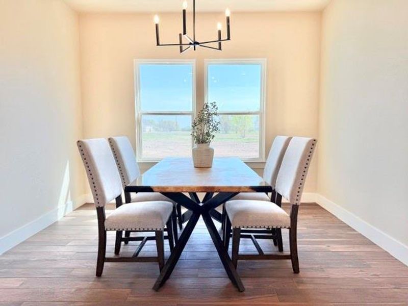 Furnished interior view inside a new home in , Weatherford (Image 8).