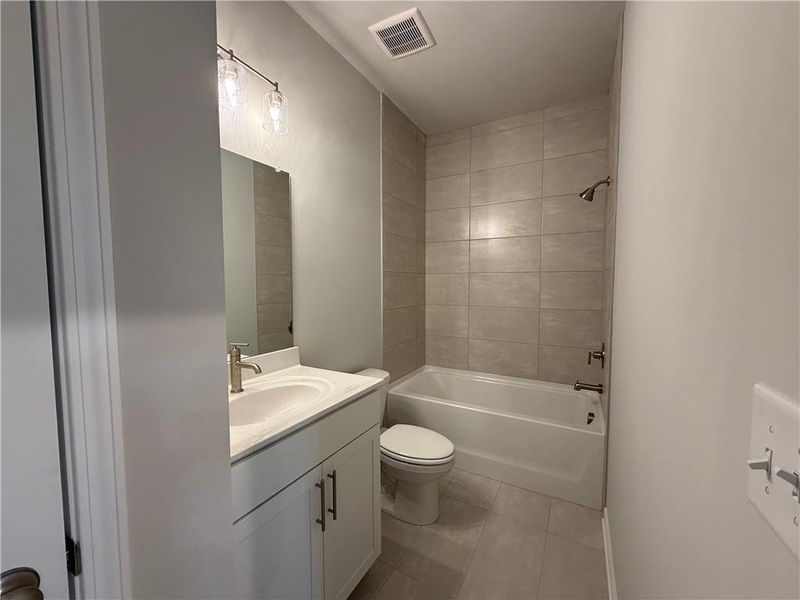 Furnished interior view inside a new home in Berkeley Mill, Cumming (Image 11). Furnished interior view inside a new home in Berkeley Mill, Cumming (Image 11).