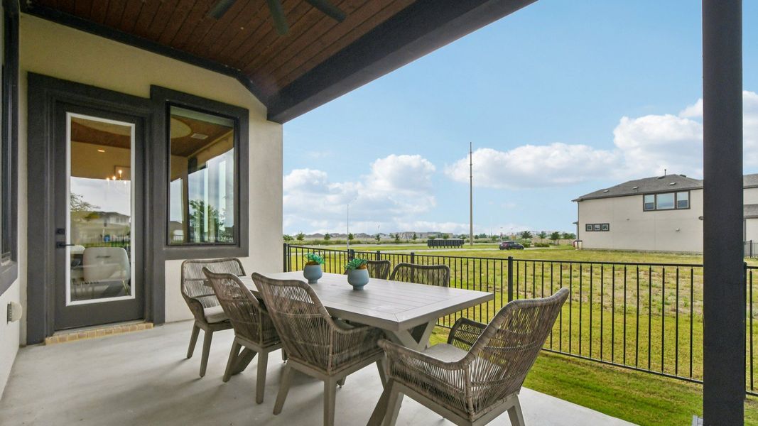 Representative furnished interior of a home built from the Elm by DRB Homes in Infinity Square, Kyle (Image 34). Representative furnished interior of a home built from the Elm by DRB Homes in Infinity Square, Kyle (Image 34).