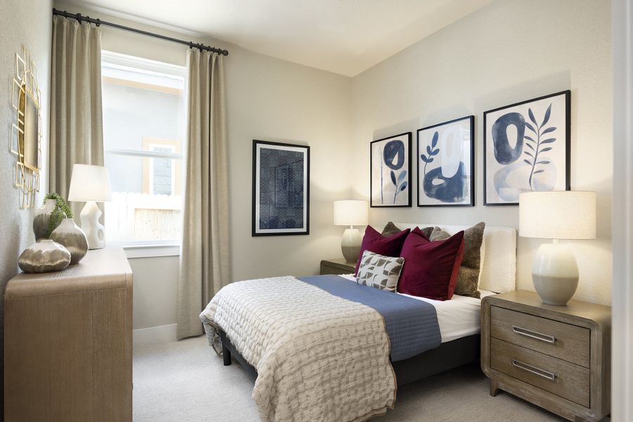 Representative furnished interior of a home built from the Jonestown by Scott Felder Homes in Esperanza, Boerne (Image 12).