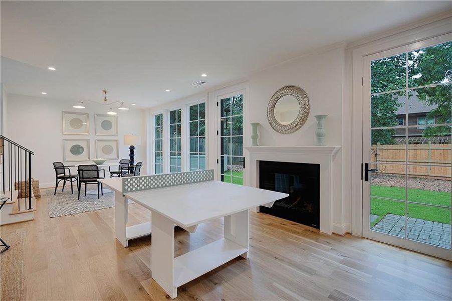 Furnished interior view inside a new home in , Atlanta (Image 92). Furnished interior view inside a new home in , Atlanta (Image 92).