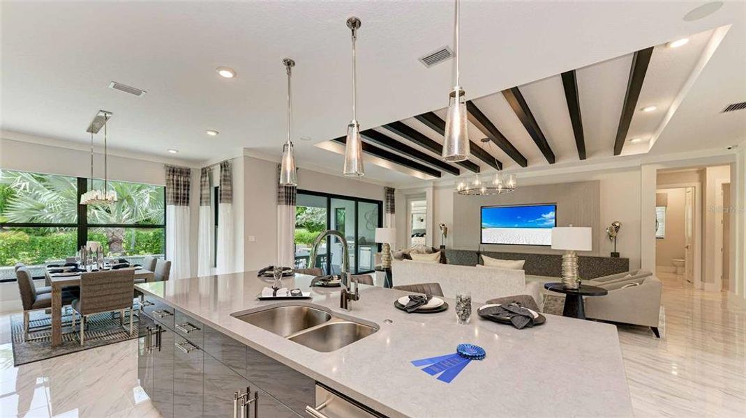 Furnished interior view inside a new home in Cresswind Lakewood Ranch, Lakewood Ranch (Image 25). Furnished interior view inside a new home in Cresswind Lakewood Ranch, Lakewood Ranch (Image 25).