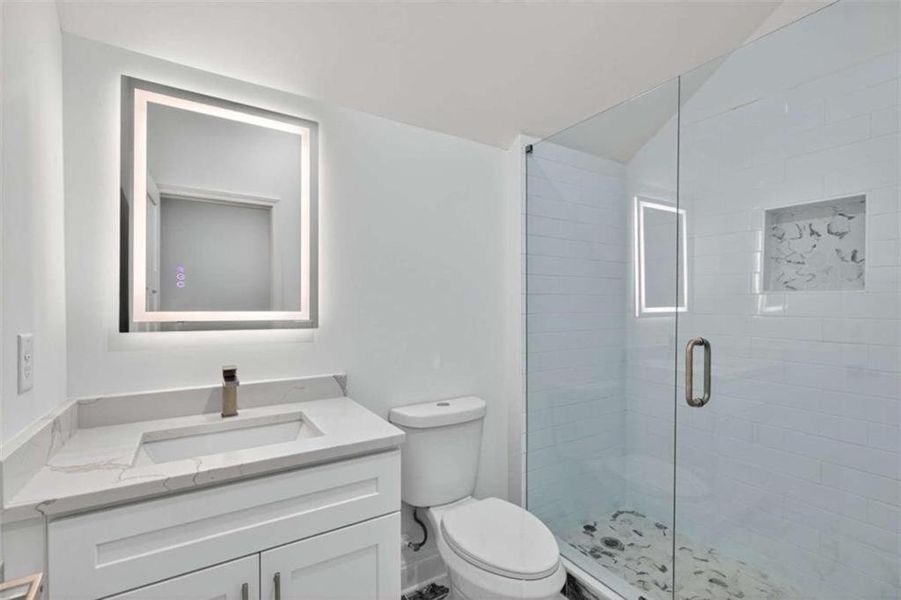 Furnished interior view inside a new home in , Douglasville (Image 12).