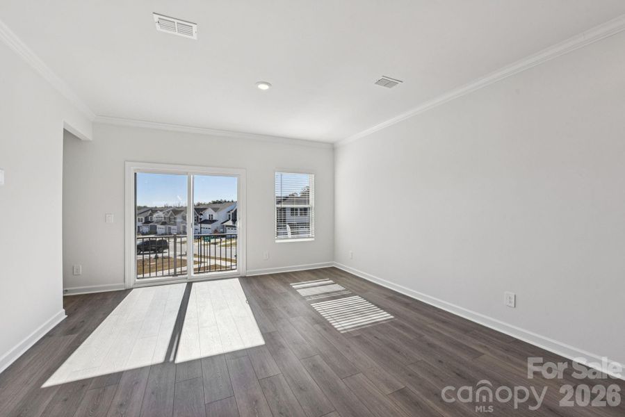 Photo is not of the actual home, but is an inspirational photo of builder’s model home and may depict options, furnishings, and/or decorator features that are not included