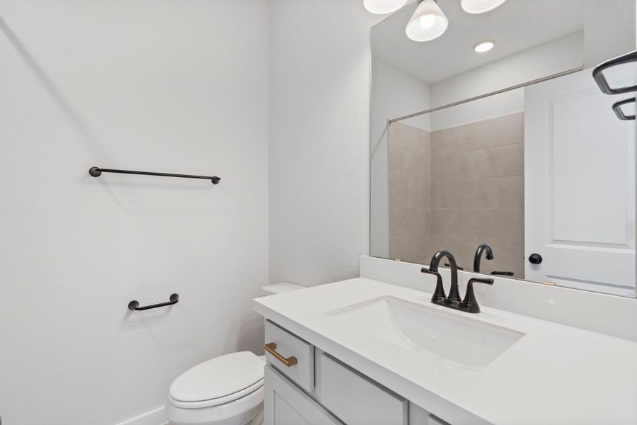 Furnished interior view inside a new home in Fulbrook on Fulshear Creek 60', Fulshear (Image 8). Furnished interior view inside a new home in Fulbrook on Fulshear Creek 60', Fulshear (Image 8).