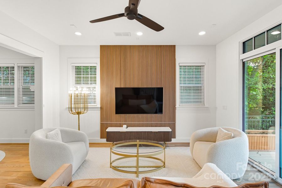 Furnished interior view inside a new home in , Charlotte (Image 11). Furnished interior view inside a new home in , Charlotte (Image 11).