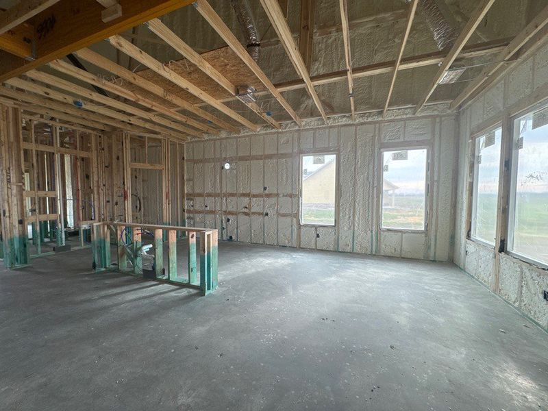 In-progress construction of a new home in Terra Escalante, Blue Ridge, TX (Image 7).