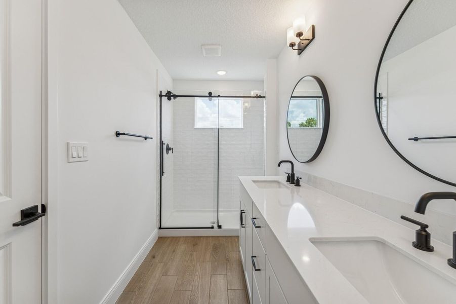 Furnished interior view inside a new home in Salerno Reserve Townhomes, Stuart (Image 9).