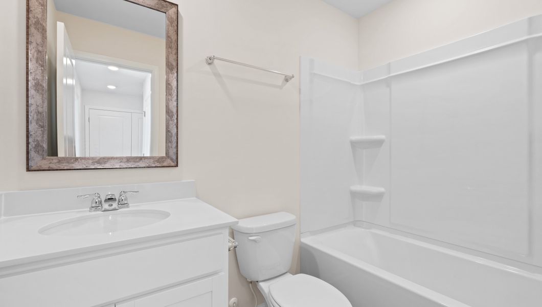 Furnished interior view inside a new home in Covington Village, Greer (Image 10).