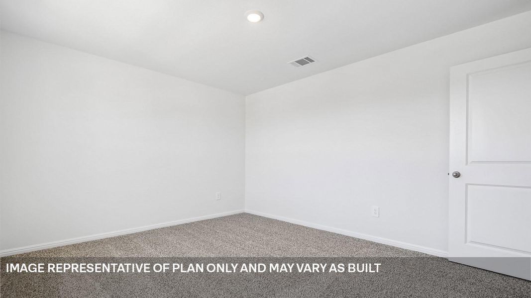 Spacious, unfurnished interior of a new home in Bar W Ranch, Leander (Image 40).