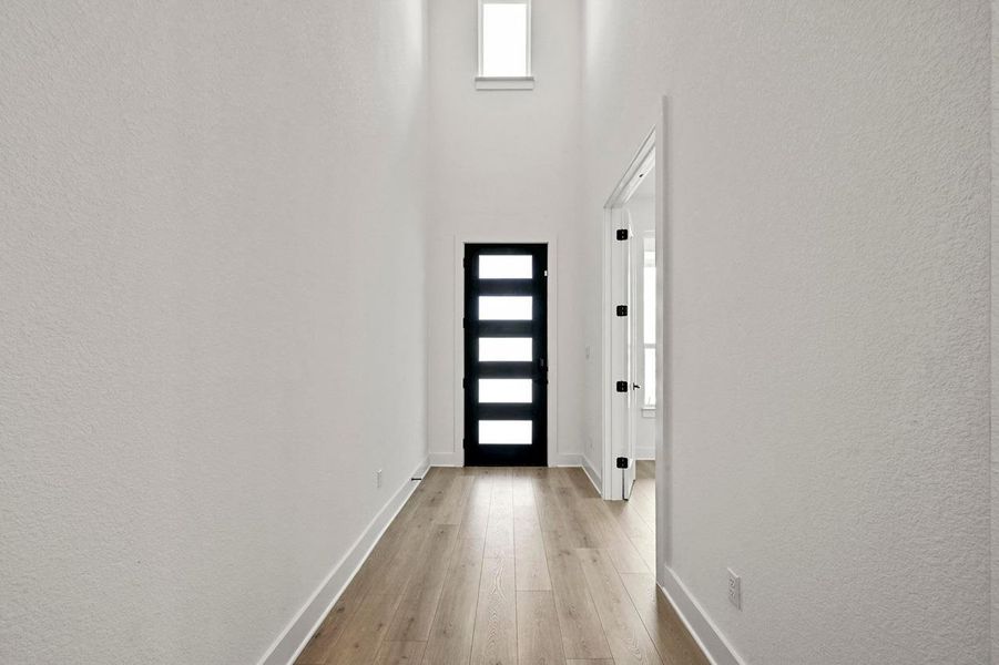 Spacious, unfurnished interior of a new home in Lariat: 70ft. lots, Liberty Hill (Image 10). Spacious, unfurnished interior of a new home in Lariat: 70ft. lots, Liberty Hill (Image 10).